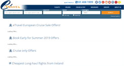 Desktop Screenshot of e-travel.ie