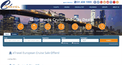Desktop Screenshot of corp.e-travel.ie